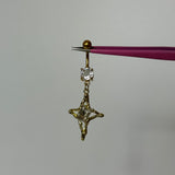 Gold Geometric Belly Bar - ILLUSIVE JEWELS