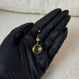Gold Moonlit Belly Bar - ILLUSIVE JEWELS