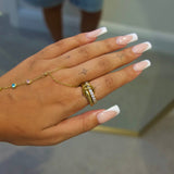 Gold Stack It Ring - ILLUSIVE JEWELS