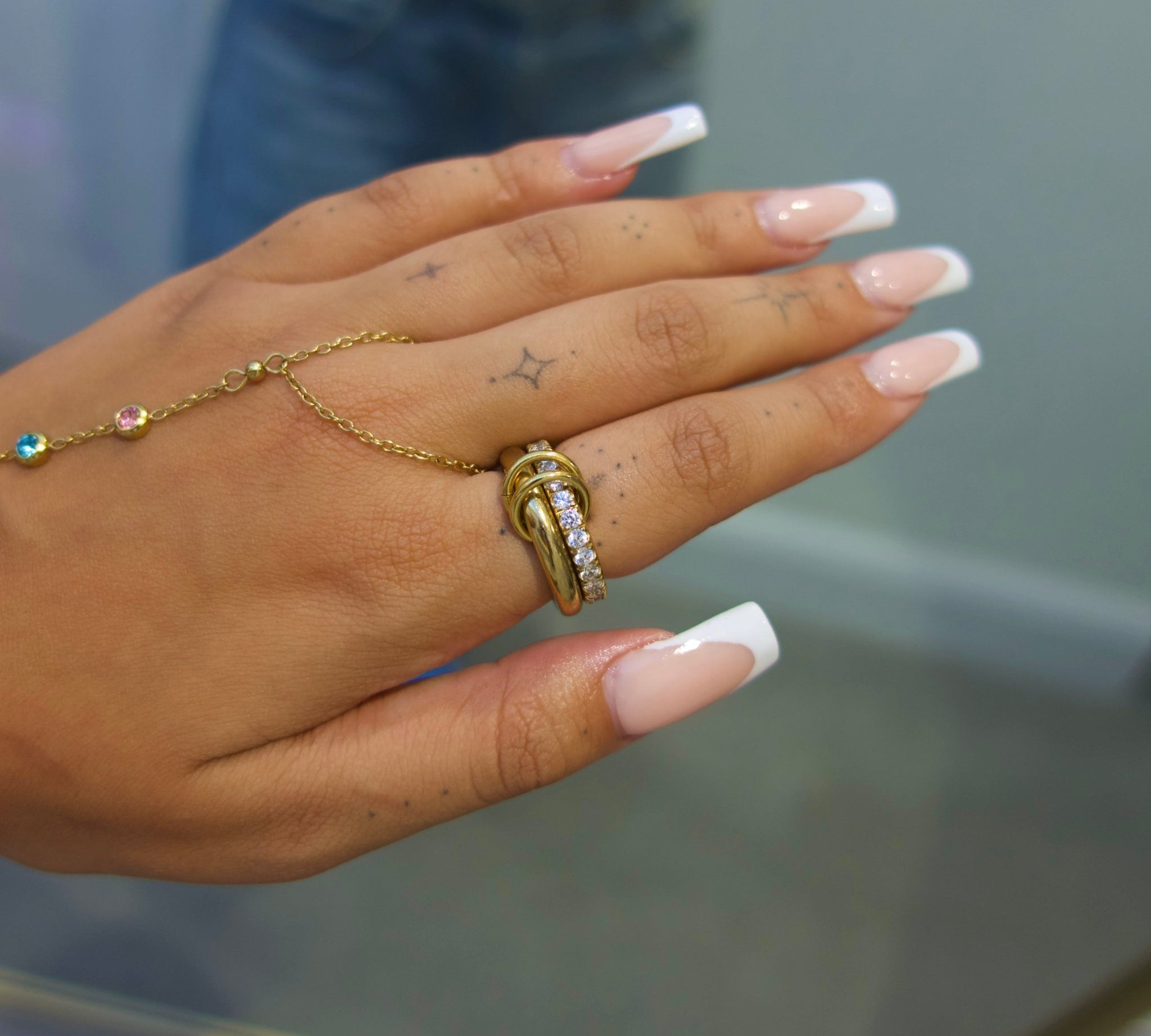 Gold Stack It Ring - ILLUSIVE JEWELS