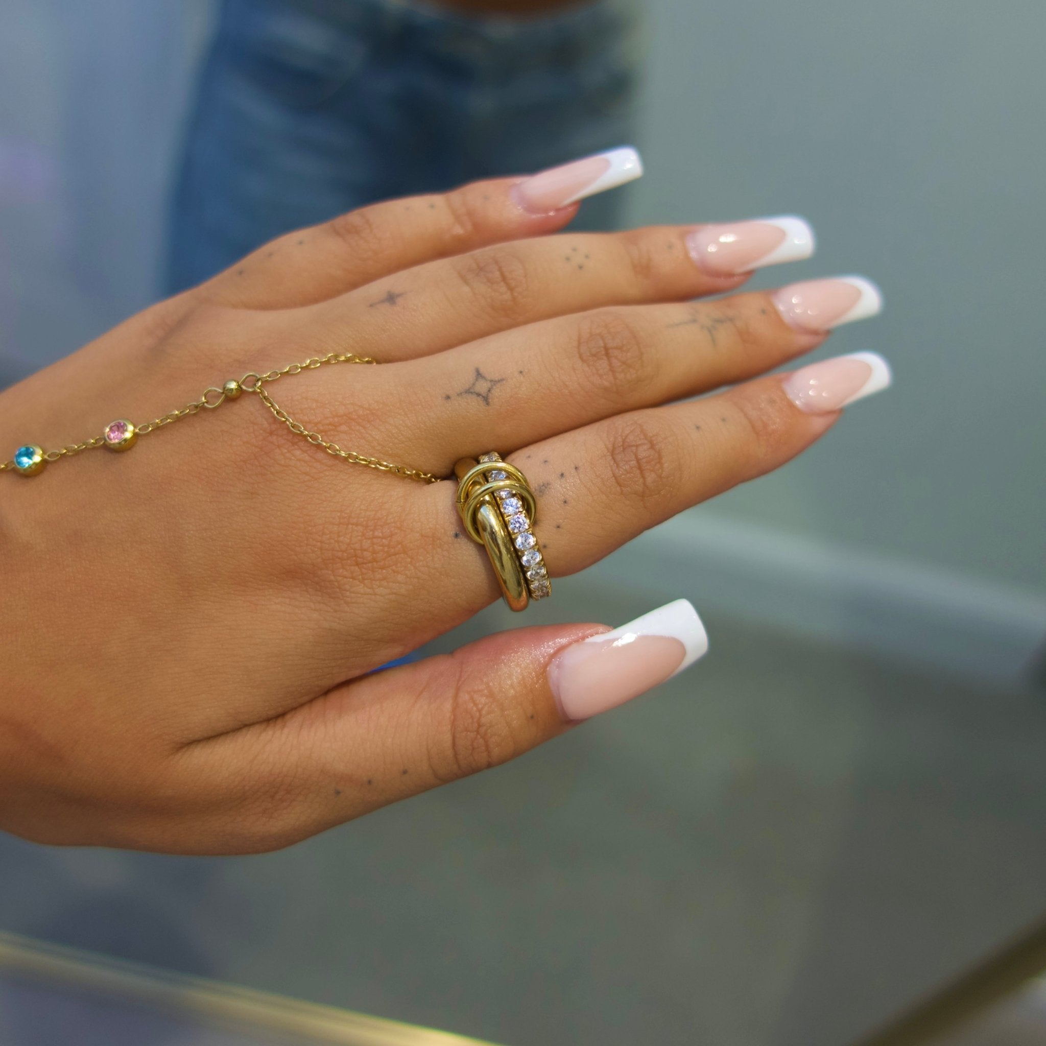 Gold Stack It Ring - ILLUSIVE JEWELS