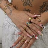 Gold Star Ring - ILLUSIVE JEWELS