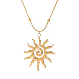 Gold Sunshine Necklace - ILLUSIVE JEWELS