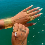 Gold Sunshine Ring - ILLUSIVE JEWELS