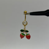 Red Strawberry Belly Bar