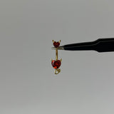 Red Devil Belly Bar - Gold