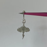 Silver Lightning Belly Bar