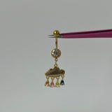 Rainbow Drops Belly Bar