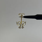 Gold Butterfly Belly Bar
