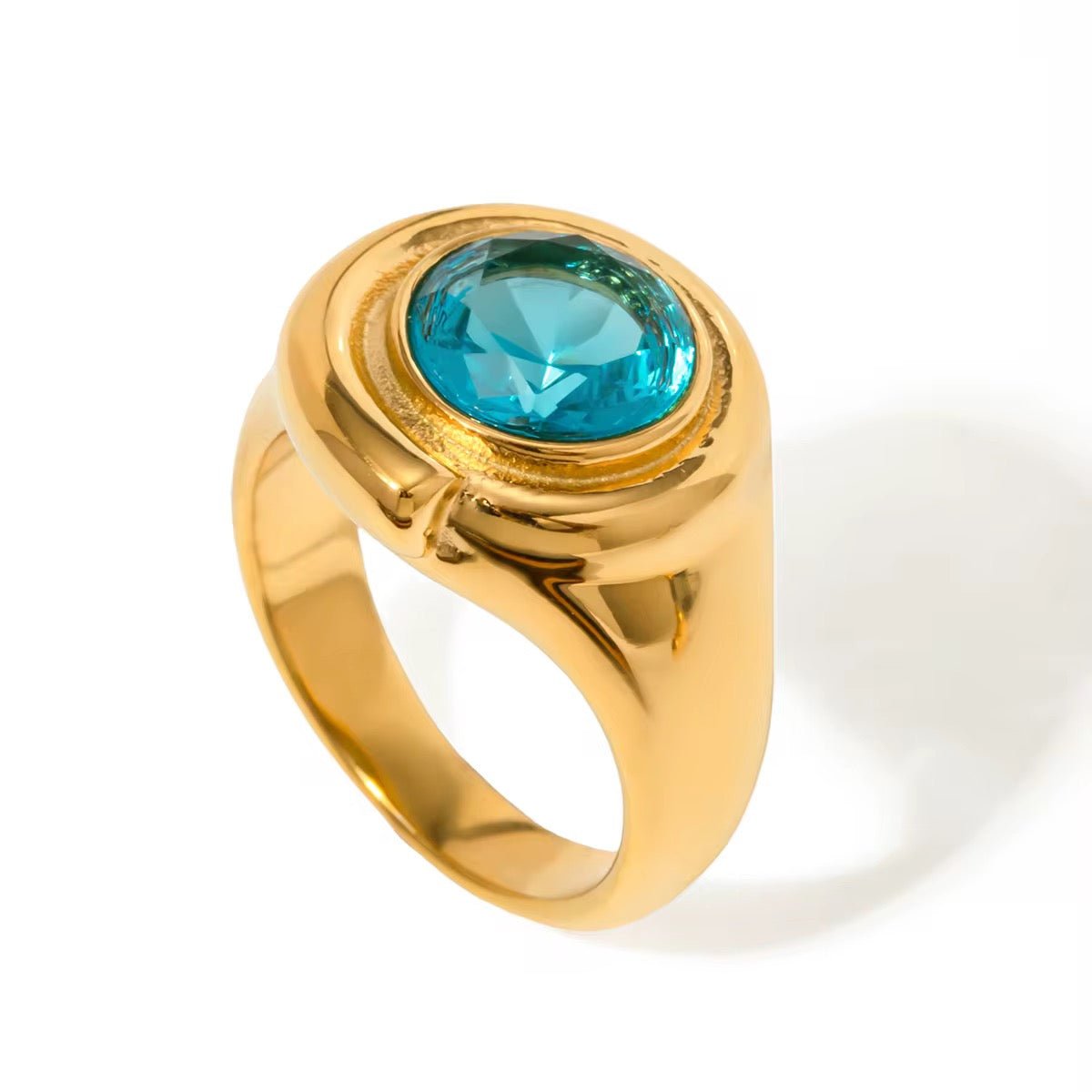 Iris Gold Ring - ILLUSIVE JEWELS