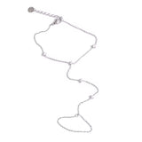 Ivy Silver Hand Chain - ILLUSIVE JEWELS