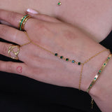 Jade Hand Chain - ILLUSIVE JEWELS