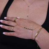 Jade Hand Chain - ILLUSIVE JEWELS
