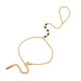 Jade Hand Chain - ILLUSIVE JEWELS