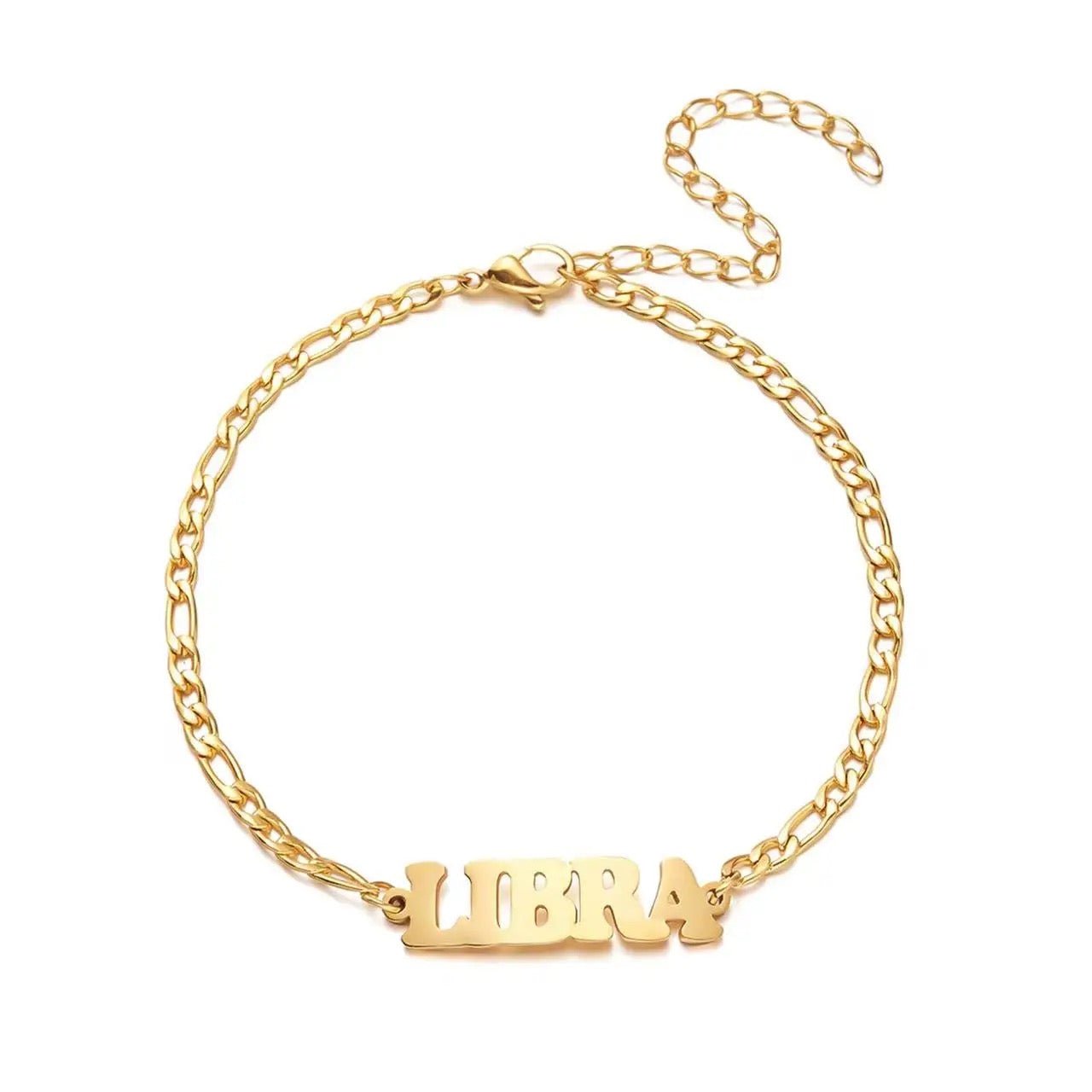 Libra Star Sign Anklet - ILLUSIVE JEWELS