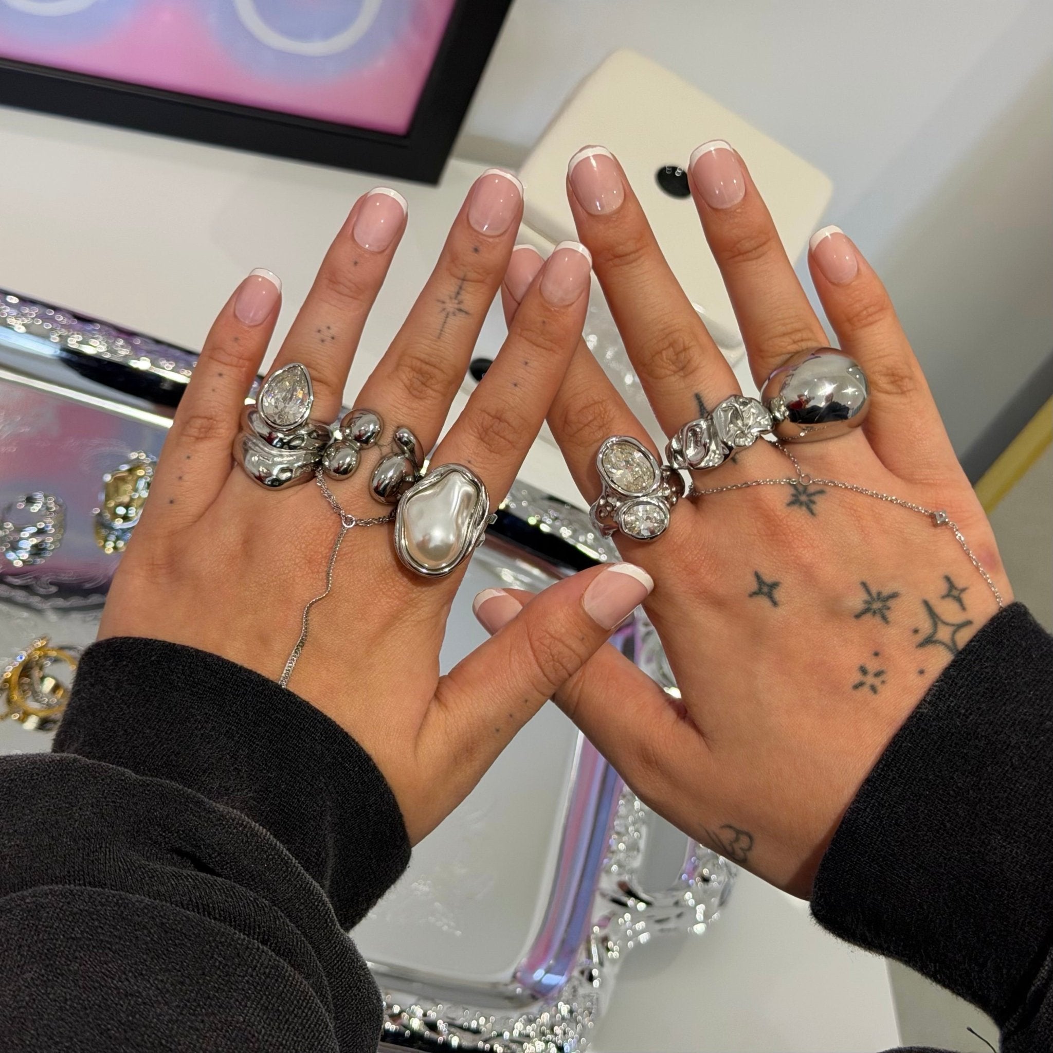 Lottie Silver Ring - ILLUSIVE JEWELS