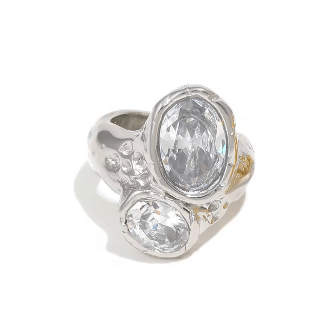 Lottie Silver Ring - ILLUSIVE JEWELS