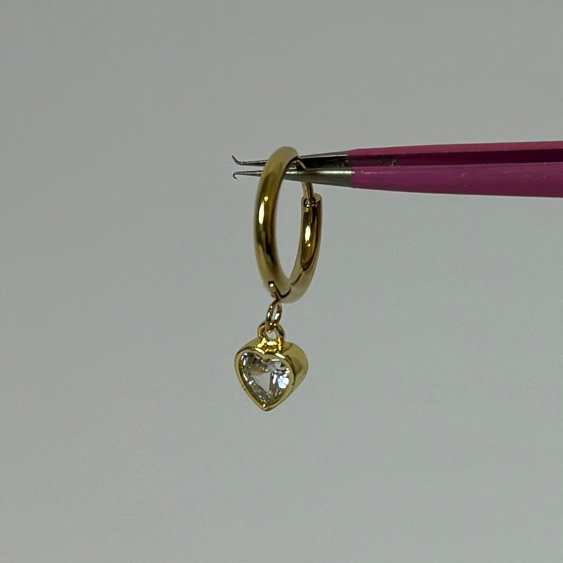 Love Heart Belly Ring - ILLUSIVE JEWELS