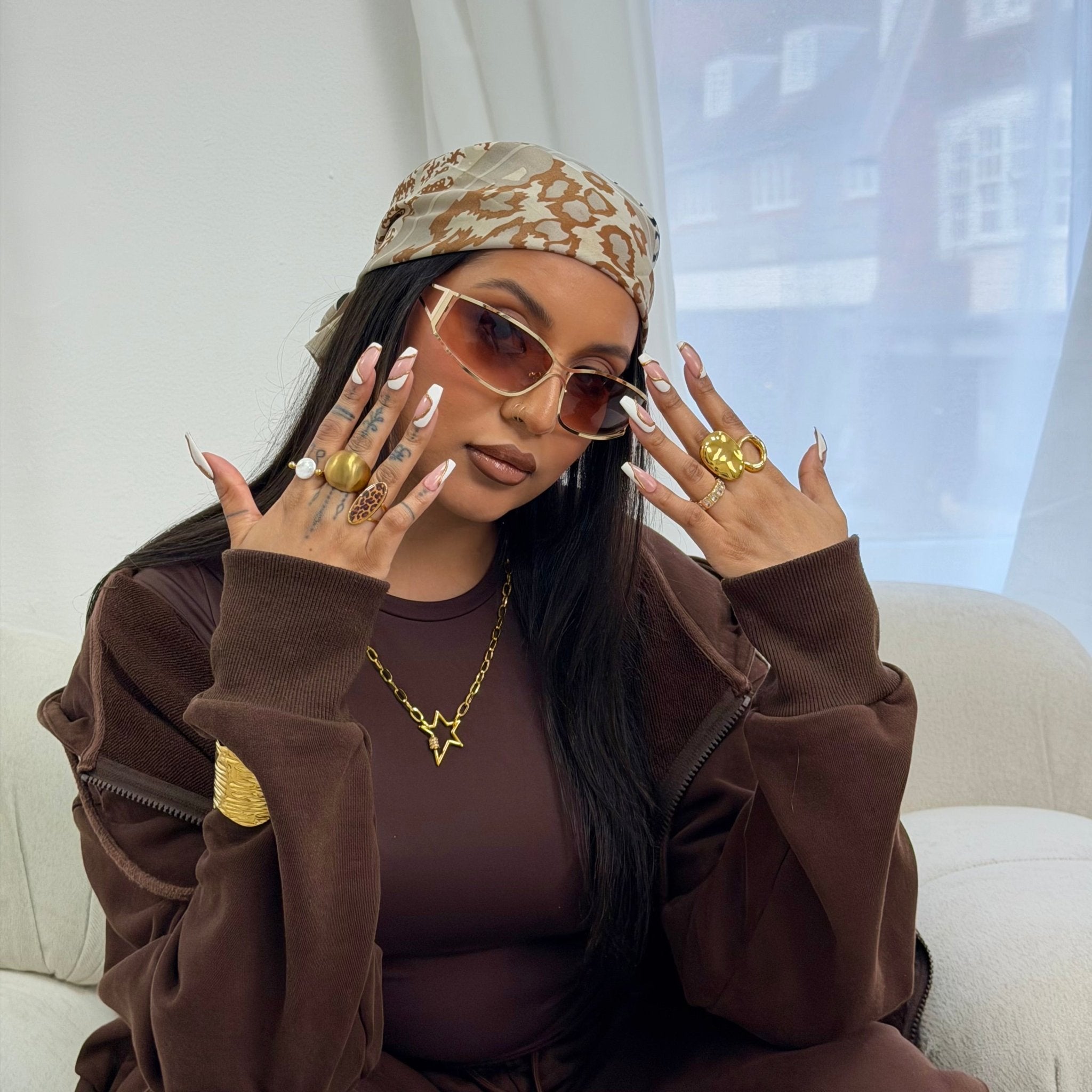 Maeva Gold Ring - ILLUSIVE JEWELS