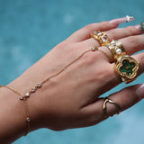 Nelly Gold Hand Chain - ILLUSIVE JEWELS