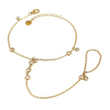 Nelly Gold Hand Chain - ILLUSIVE JEWELS