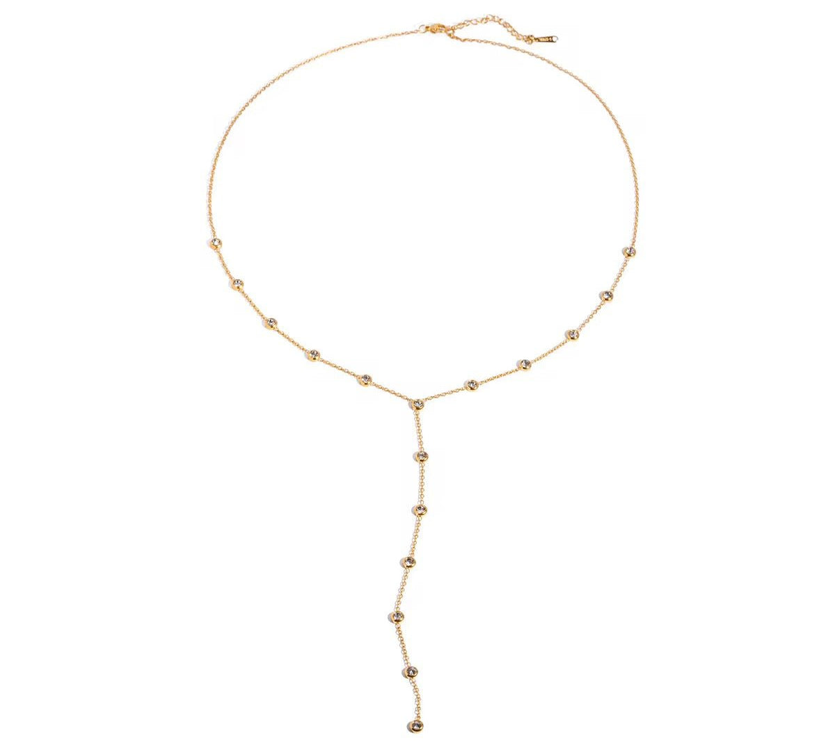 Nova Dangling Gemstone Necklace - ILLUSIVE JEWELS