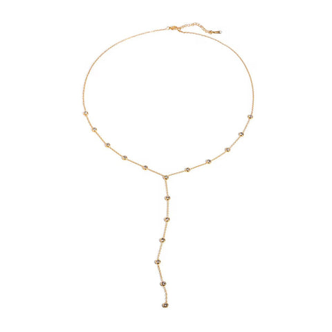 Nova Dangling Gemstone Necklace - ILLUSIVE JEWELS