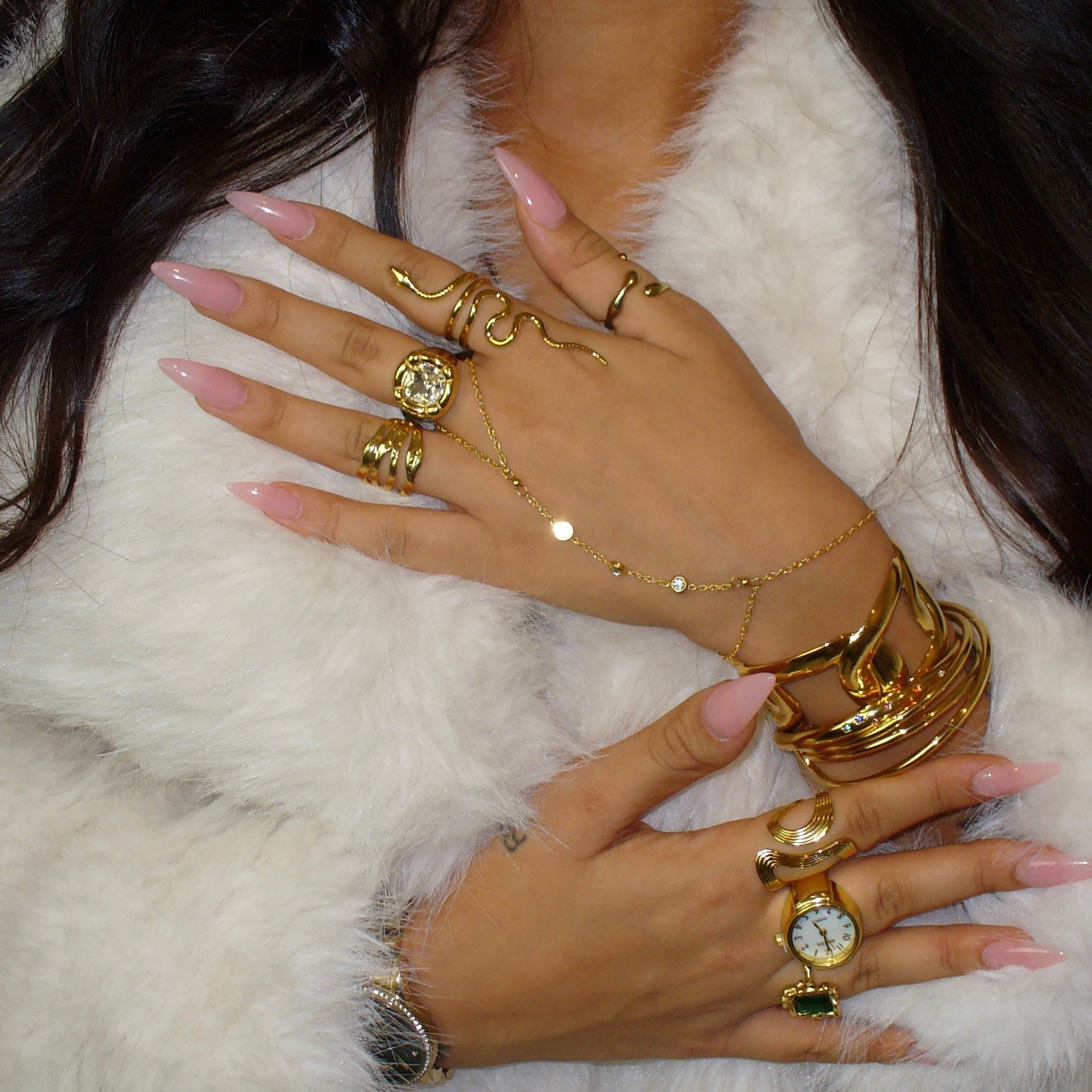 Nova Hand Chain - ILLUSIVE JEWELS