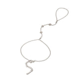 Nova Silver Hand Chain - ILLUSIVE JEWELS