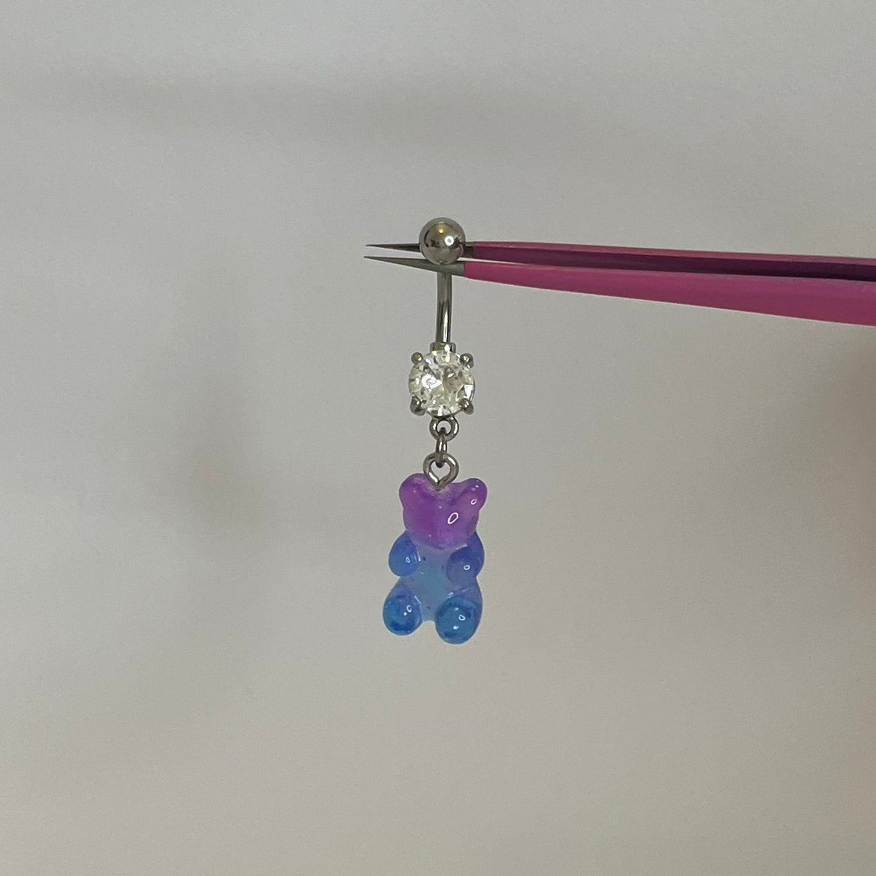 Ombre Gummy Bear Belly Bar - ILLUSIVE JEWELS
