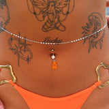 Orange Gummy Bear Belly Bar - ILLUSIVE JEWELS