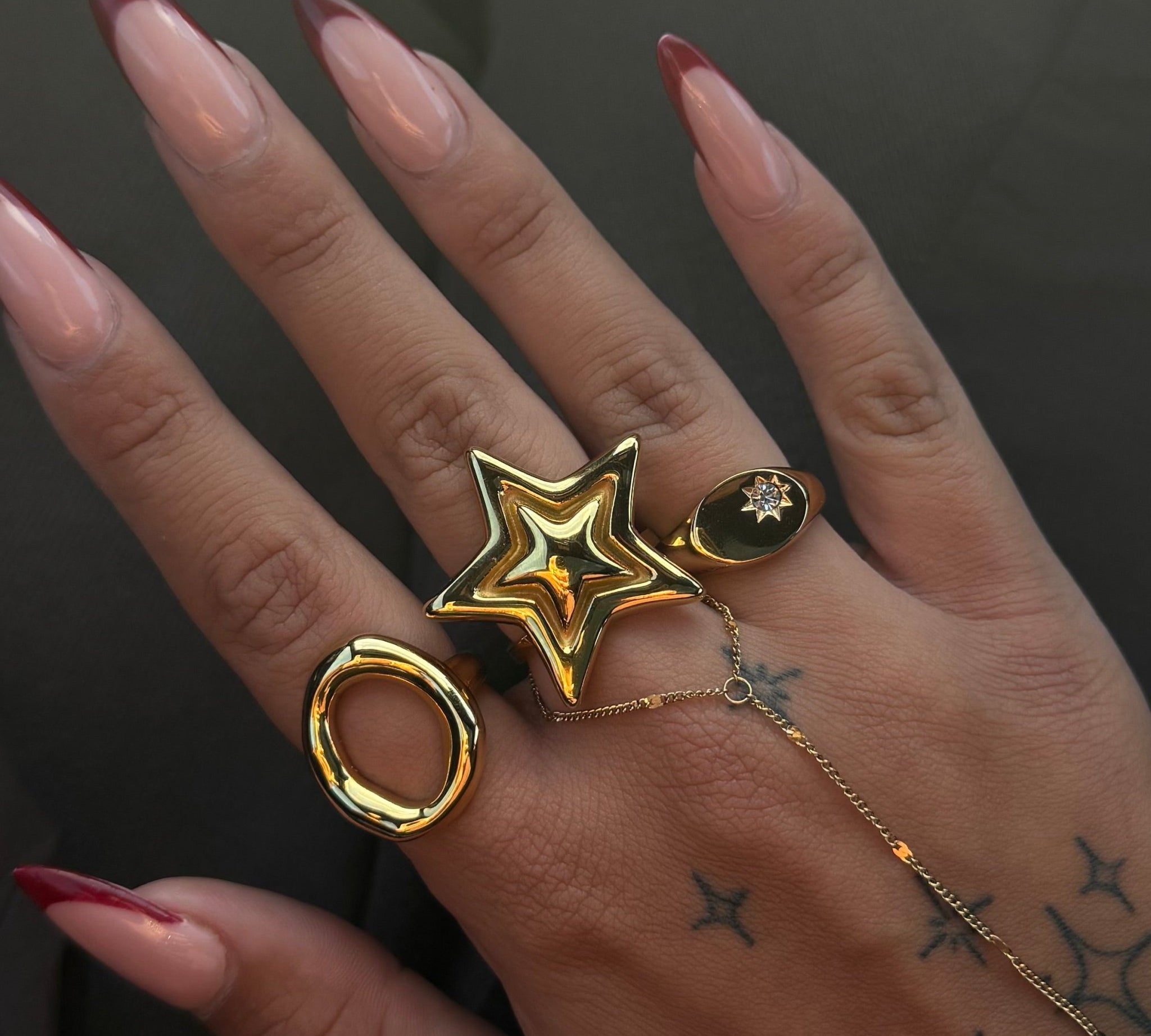 Pia Gold Ring - ILLUSIVE JEWELS