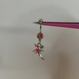 Pink Fairy Belly Bar - ILLUSIVE JEWELS