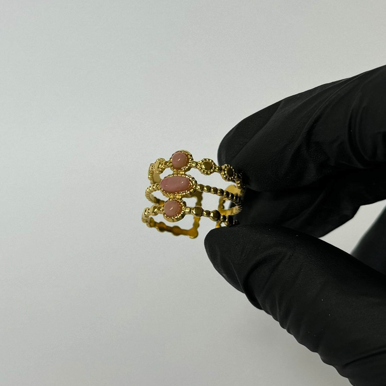 Pink Ophelia Ring - ILLUSIVE JEWELS