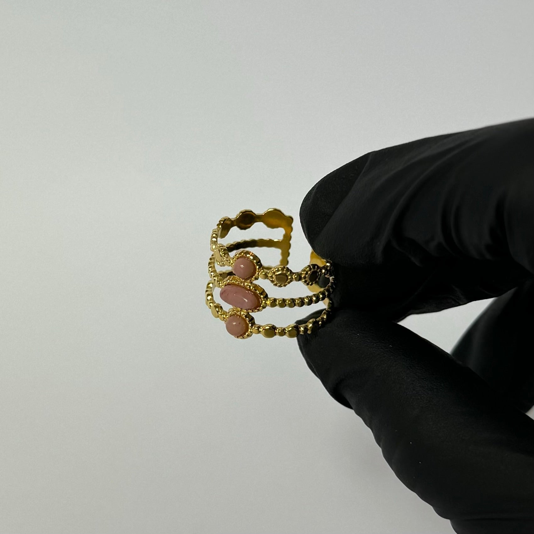 Pink Ophelia Ring - ILLUSIVE JEWELS