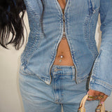 Rainbow Cross Belly Bar - ILLUSIVE JEWELS