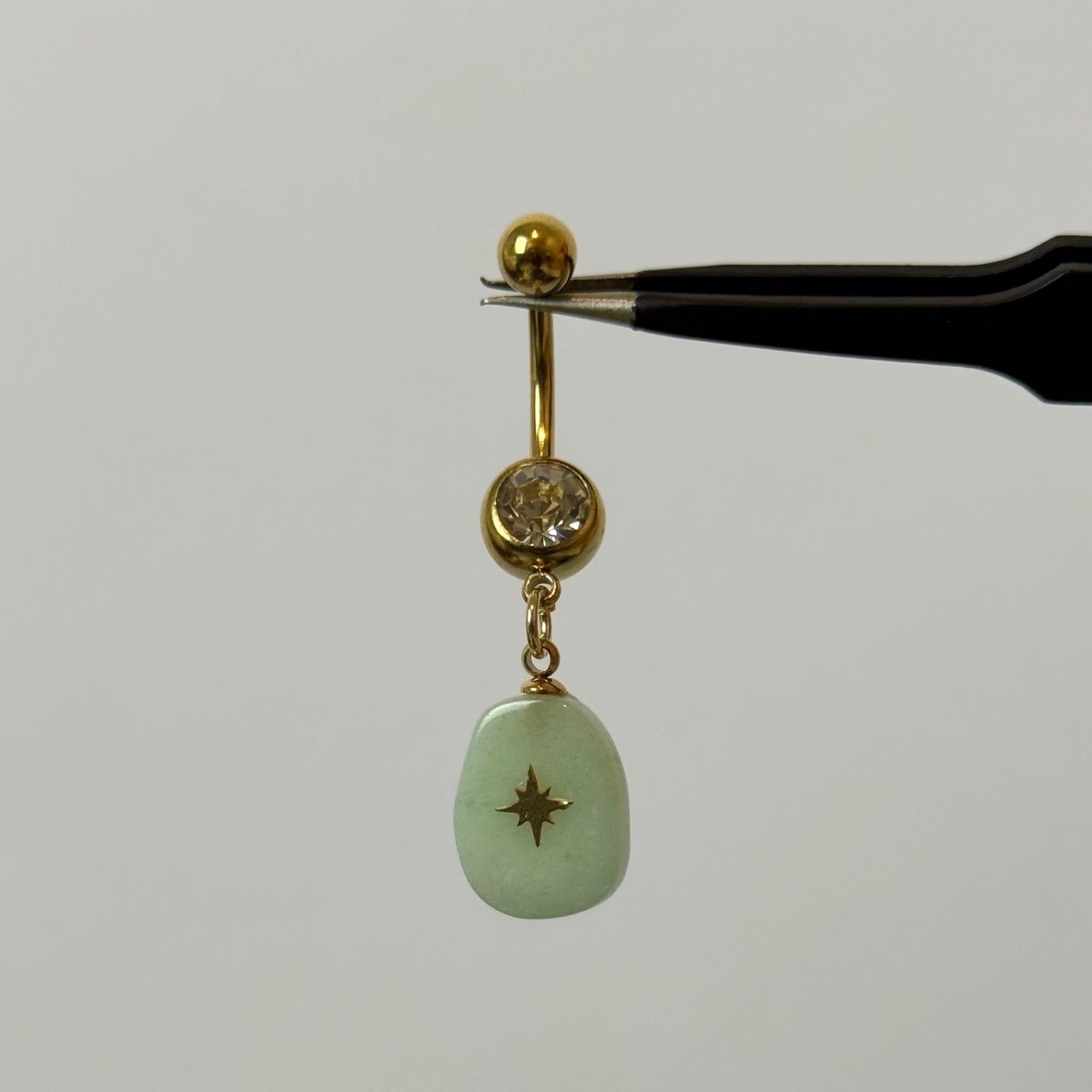 Sage Star Belly Bar - ILLUSIVE JEWELS