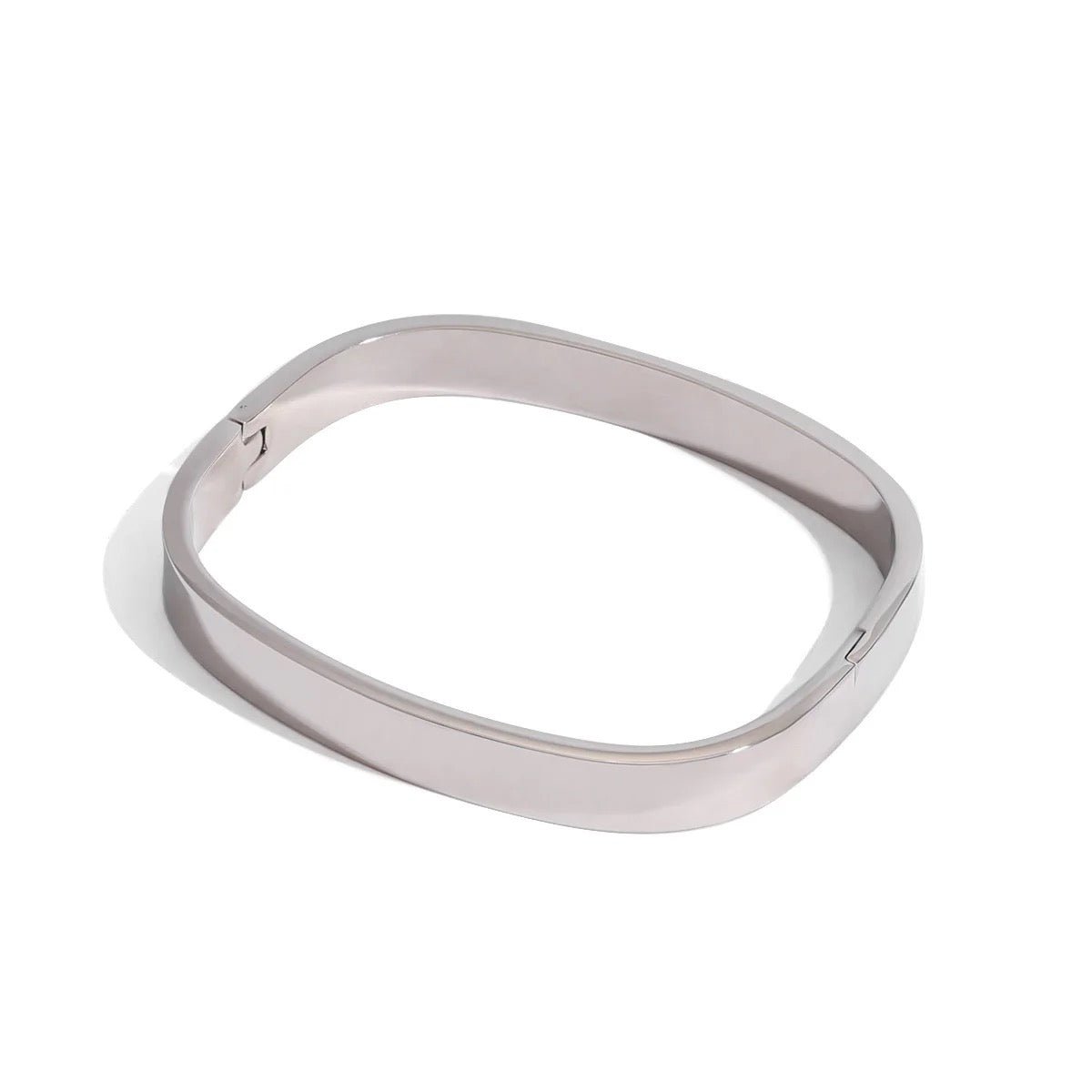 Silver Minimalist Bangle - ILLUSIVE JEWELS