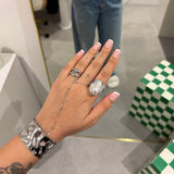 Silver Pearl Ring - ILLUSIVE JEWELS