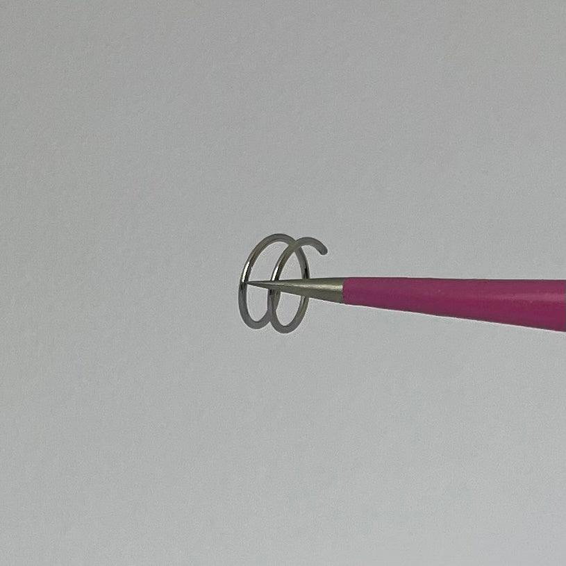 Silver Spiral Nose Ring - ILLUSIVE JEWELS