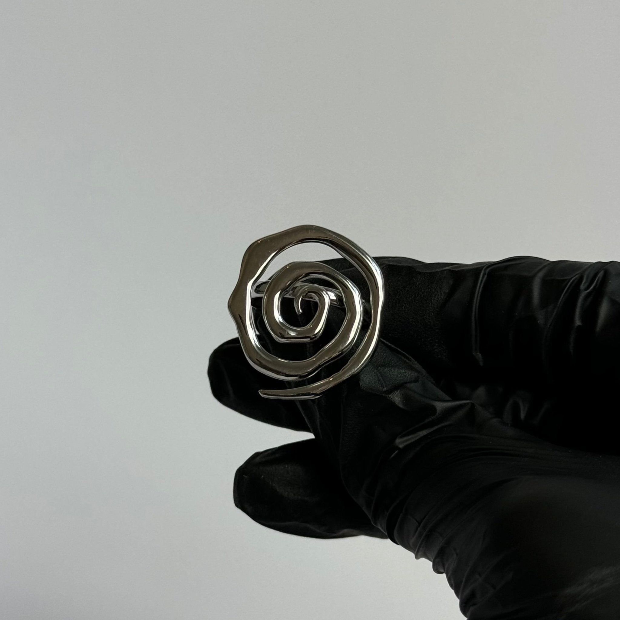 Silver Spiral Ring - ILLUSIVE JEWELS