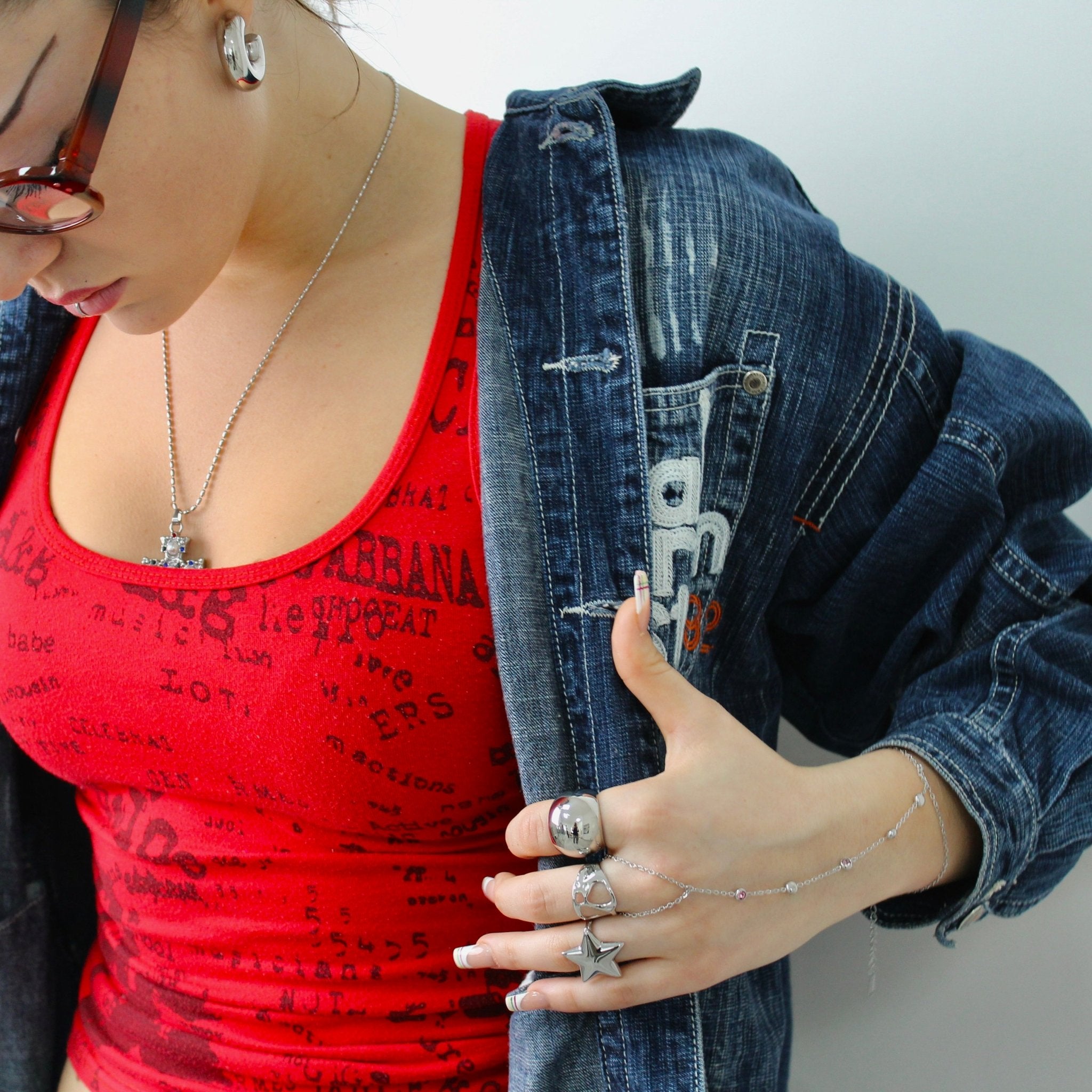 Silver Star Ring - ILLUSIVE JEWELS