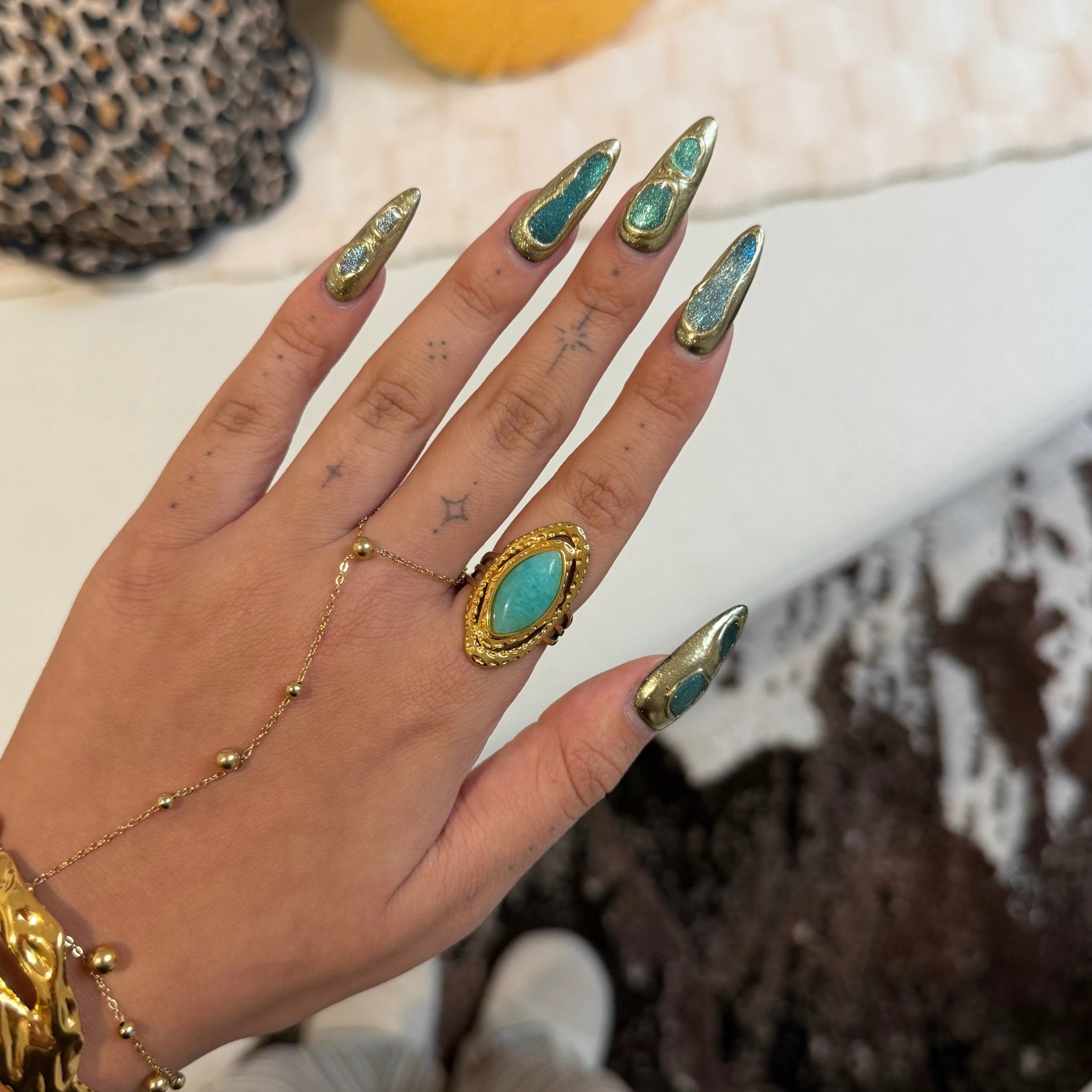 Skye Gold Ring - ILLUSIVE JEWELS