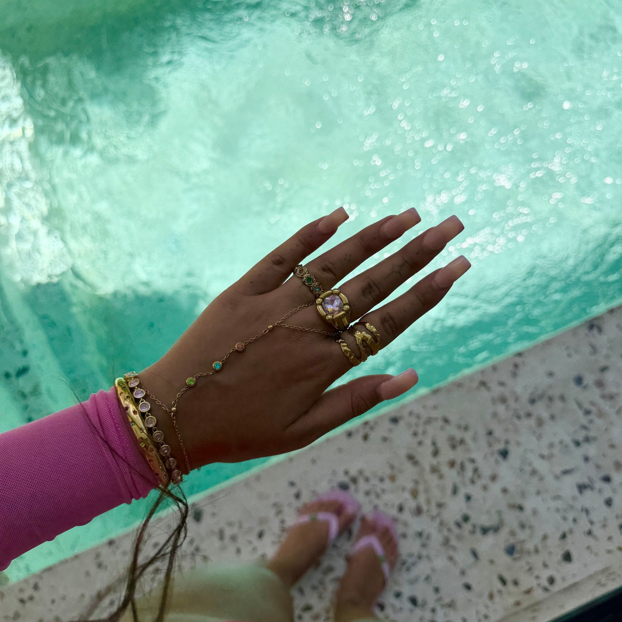 Sloane Gold Ring - ILLUSIVE JEWELS