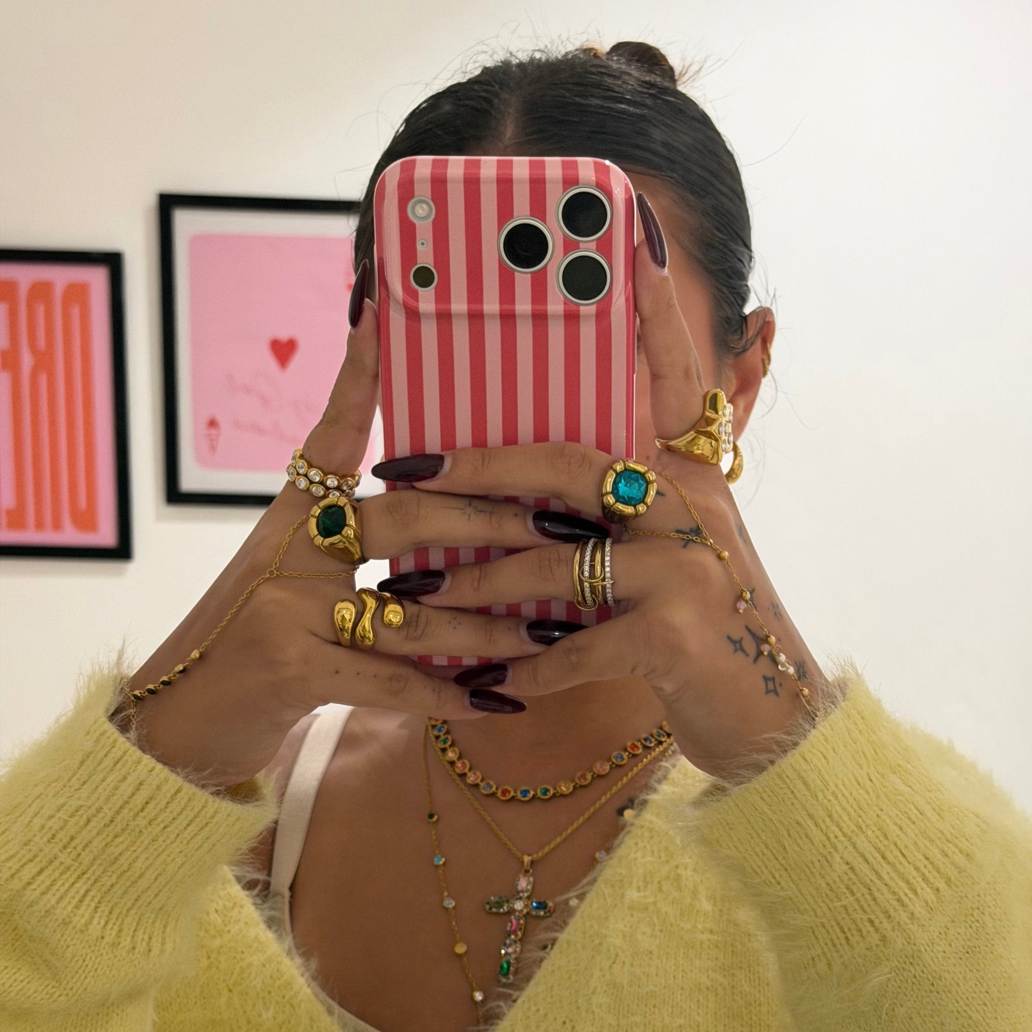 Soleia Gold Ring - ILLUSIVE JEWELS