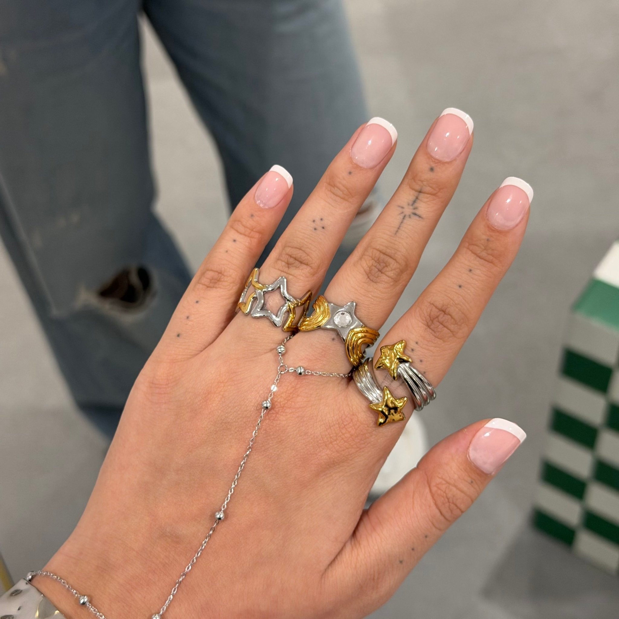 Stargirl Mixed Metal Ring - ILLUSIVE JEWELS