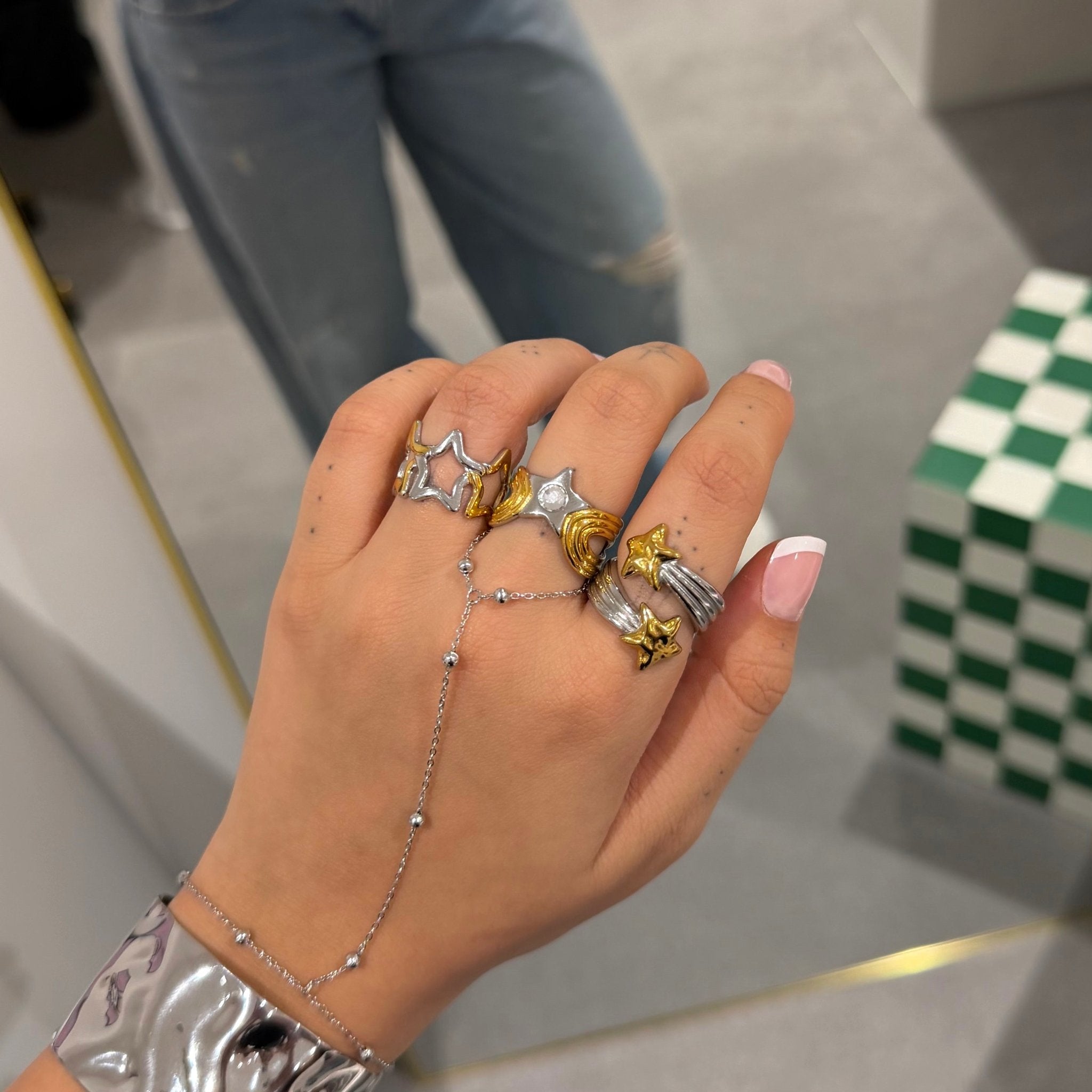 Stargirl Mixed Metal Ring - ILLUSIVE JEWELS