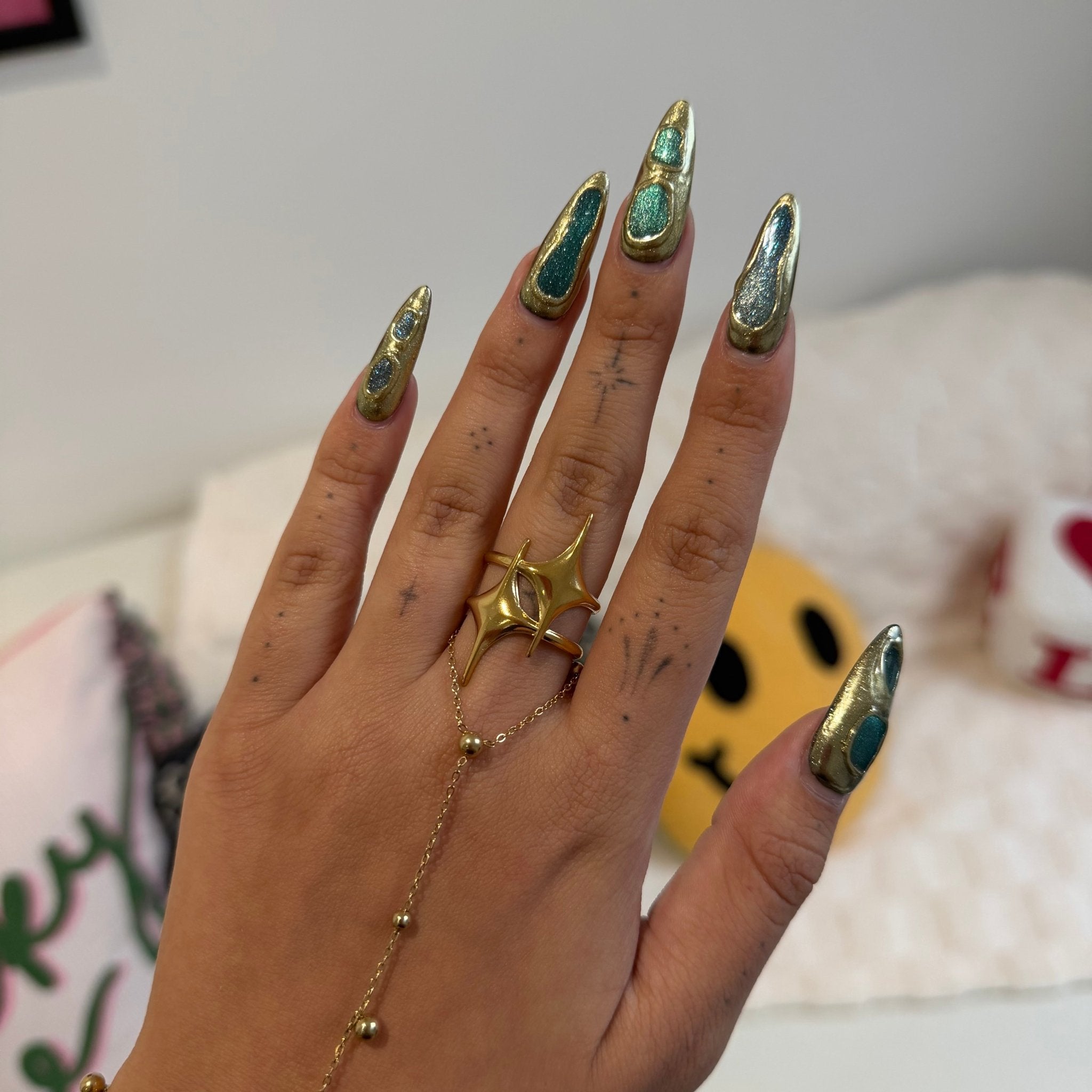 Starla Gold Ring - ILLUSIVE JEWELS