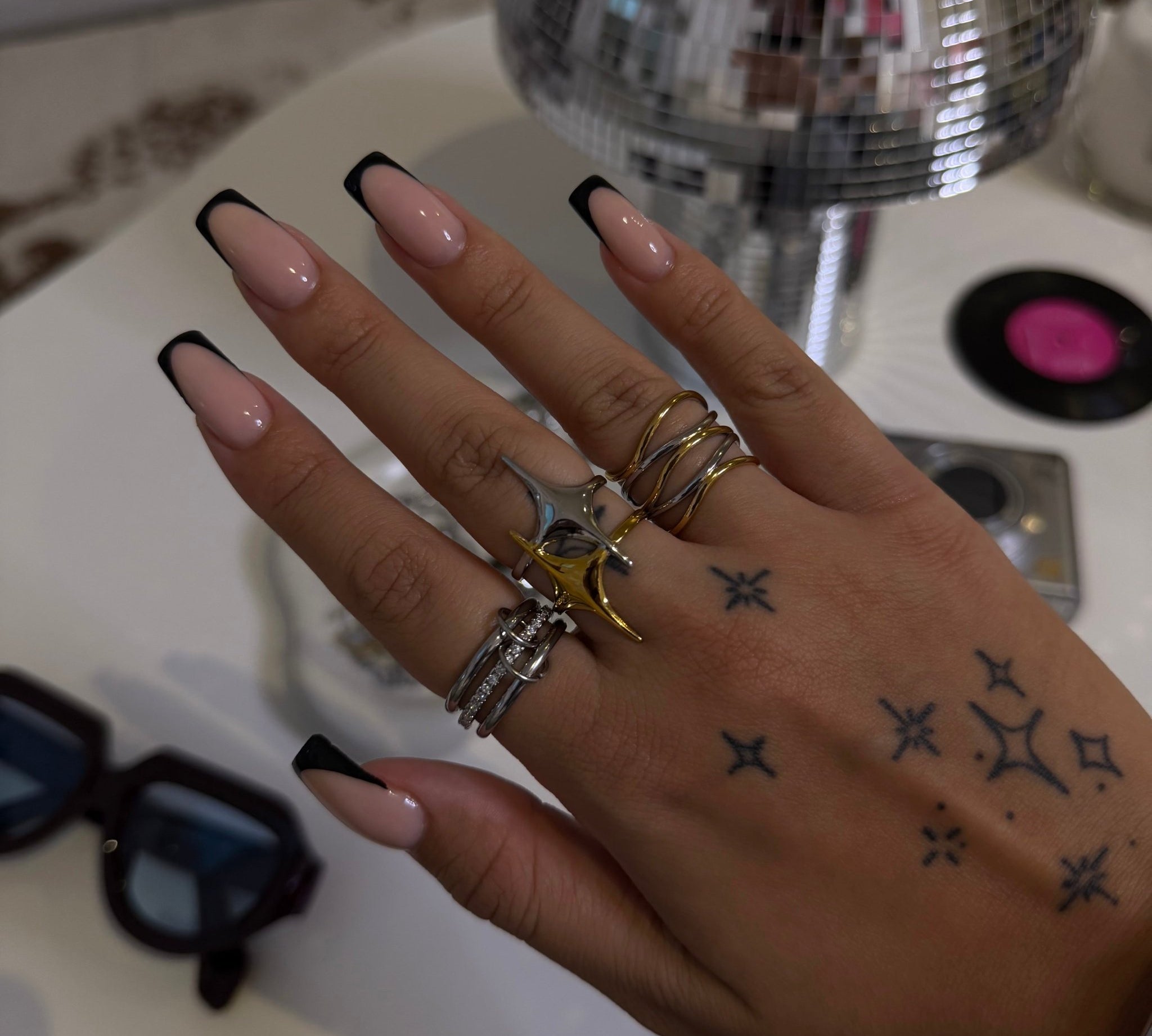 Starla Mixed Metal Ring - ILLUSIVE JEWELS