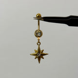 Starlight Belly Bar - ILLUSIVE JEWELS